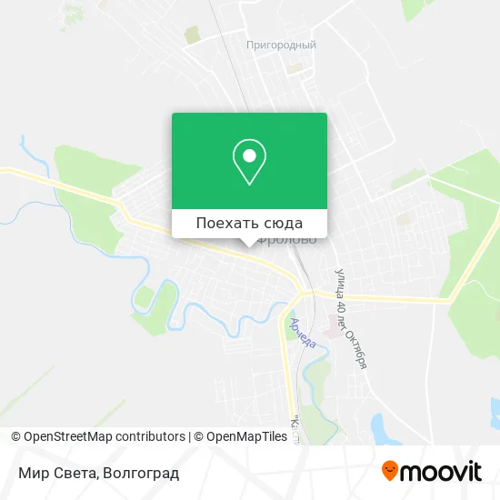Карта Мир Света
