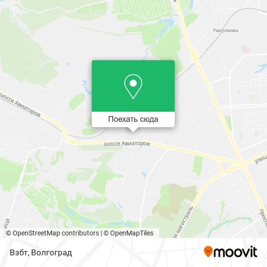 Карта Взбт