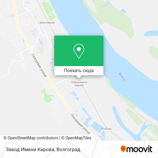 Карта Завод Имени Кирова