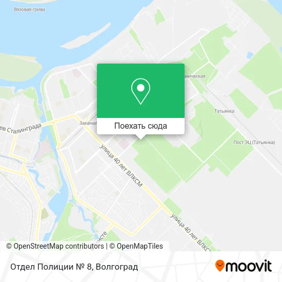 Карта Отдел Полиции № 8