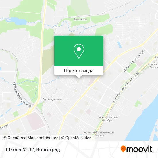 Карта Школа № 32