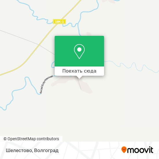 Карта Шелестово