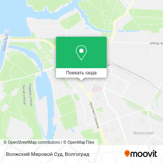 Карта Волжский Мировой Суд