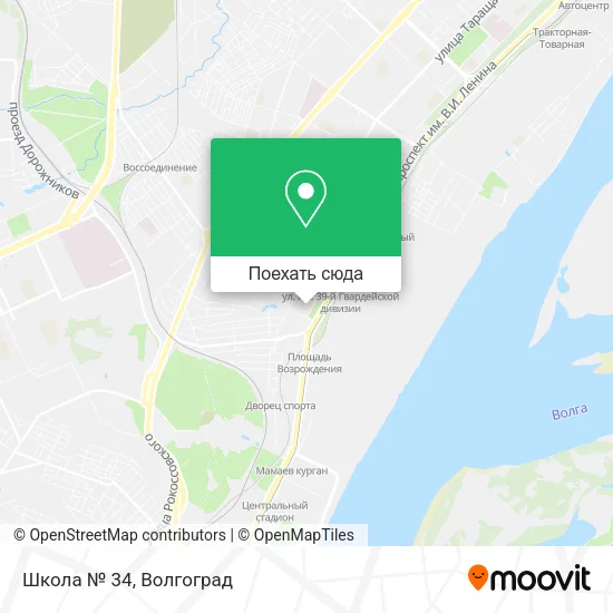 Карта Школа № 34