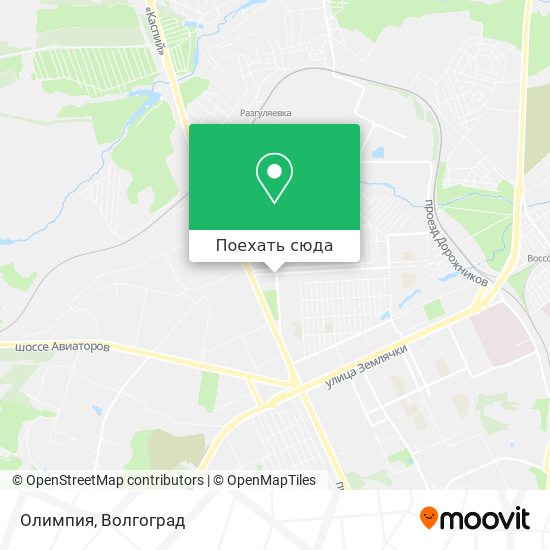 Карта Олимпия