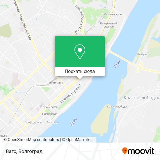 Карта Вагс