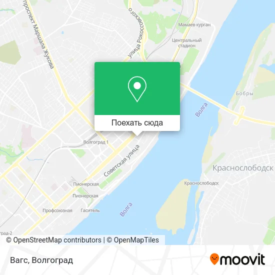 Карта Вагс