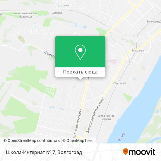 Карта Школа-Интернат № 7