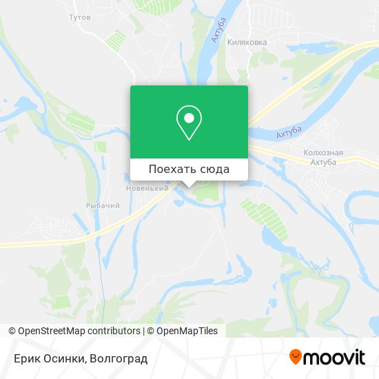 Карта Ерик Осинки