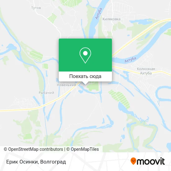Карта Ерик Осинки