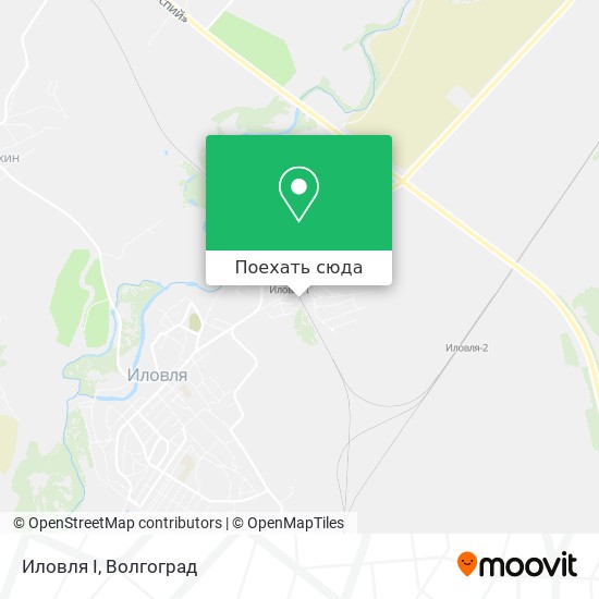 Карта Иловля I