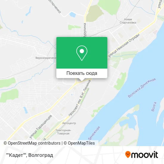 Карта ""Кадет""