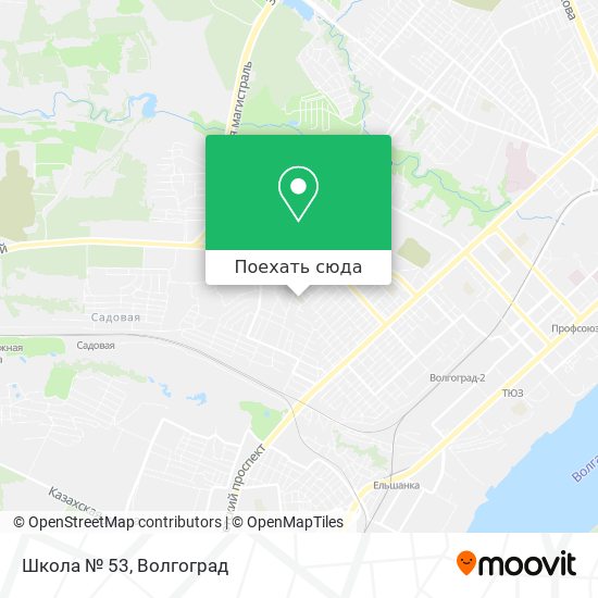 Карта Школа № 53