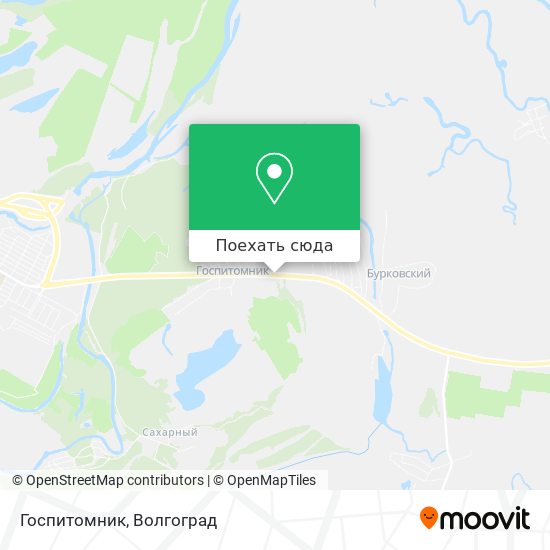 Карта Госпитомник