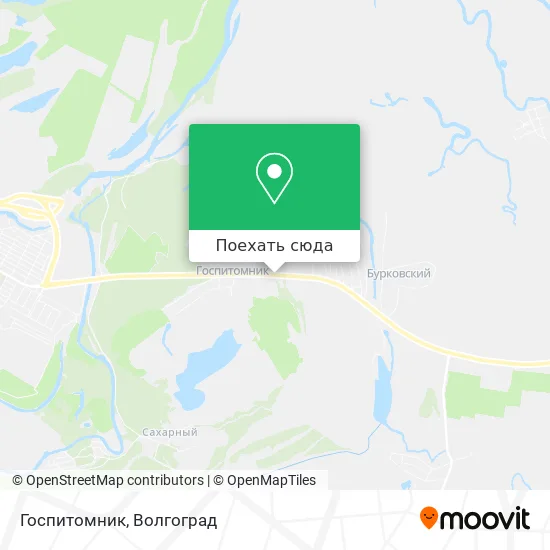 Карта Госпитомник