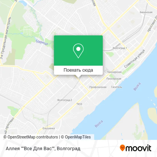 Карта Аллея ""Все Для Вас""