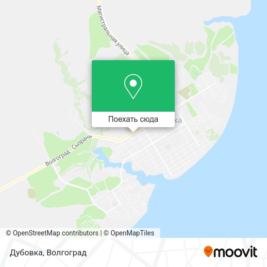 Карта Дубовка