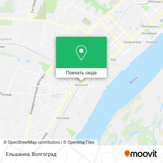 Карта Ельшанка
