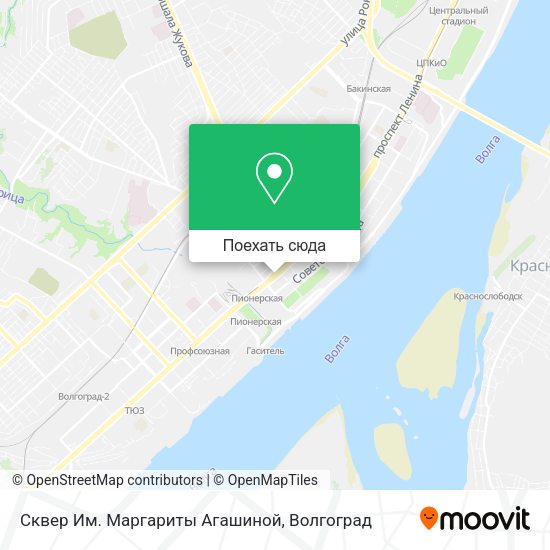 Карта Сквер Им. Маргариты Агашиной