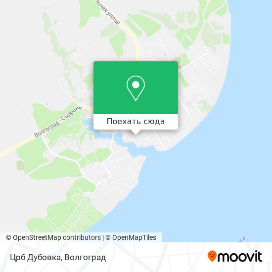 Карта Црб Дубовка