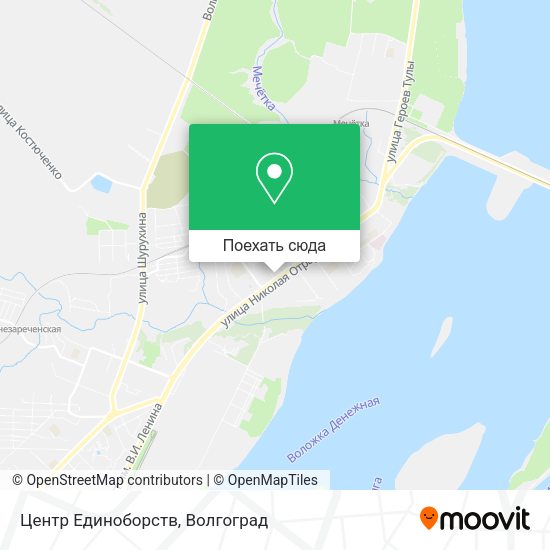 Карта Центр Единоборств