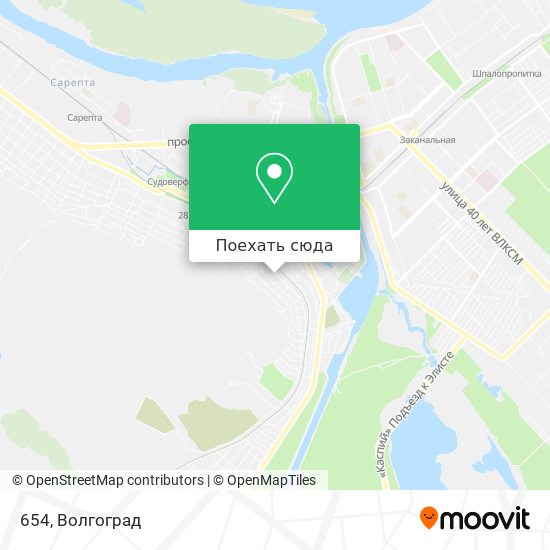Карта 654