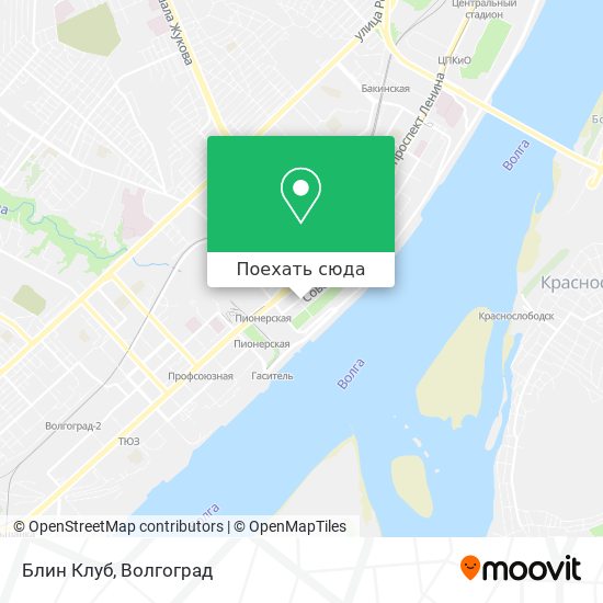 Карта Блин Клуб