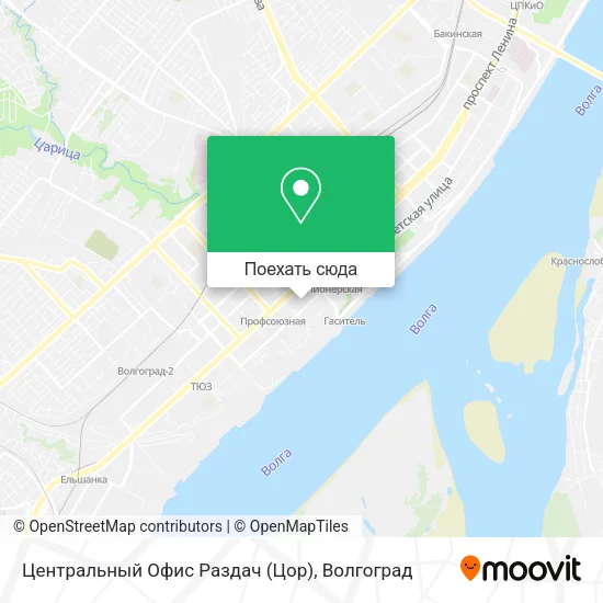 Карта Центральный Офис Раздач (Цор)