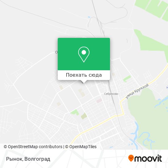 Карта Рынок