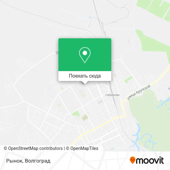 Карта Рынок