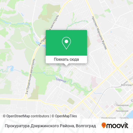 Карта Прокуратура Дзержинского Района