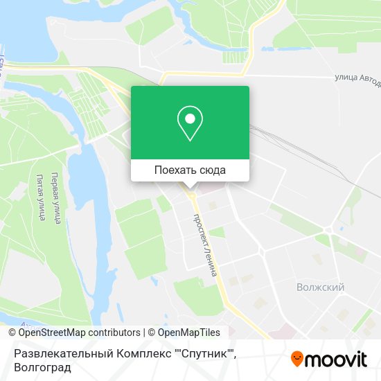 Карта Развлекательный Комплекс ""Спутник""