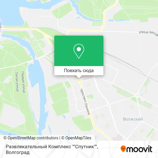Карта Развлекательный Комплекс ""Спутник""