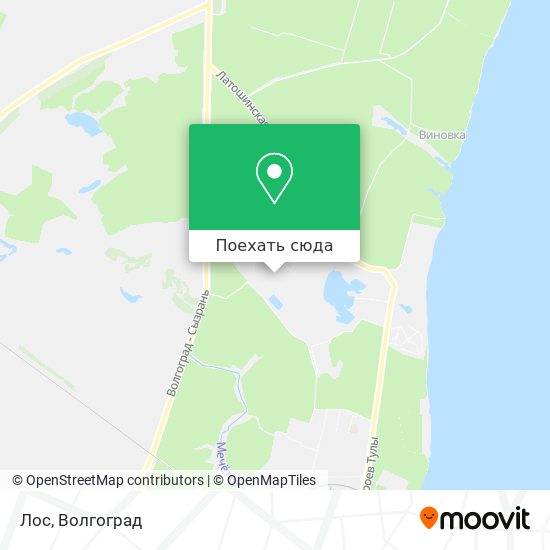 Карта Лос