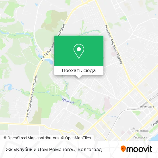 Карта Жк «Клубный Дом Романовъ»