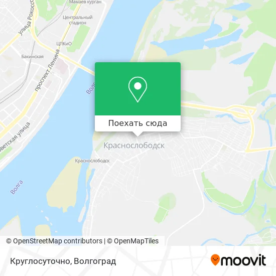 Карта Круглосуточно