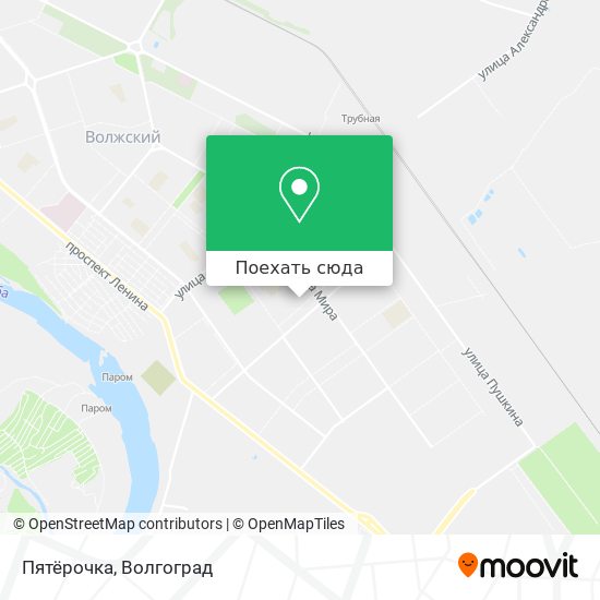 Карта Пятёрочка