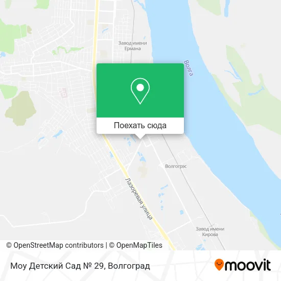 Карта Моу Детский Сад № 29