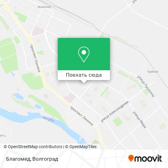 Карта Благомед