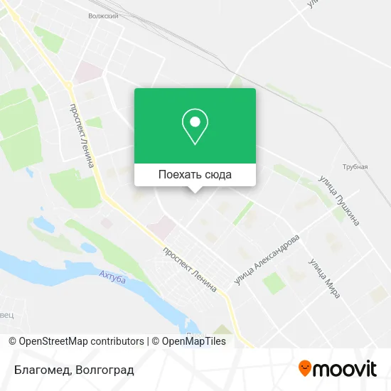 Карта Благомед