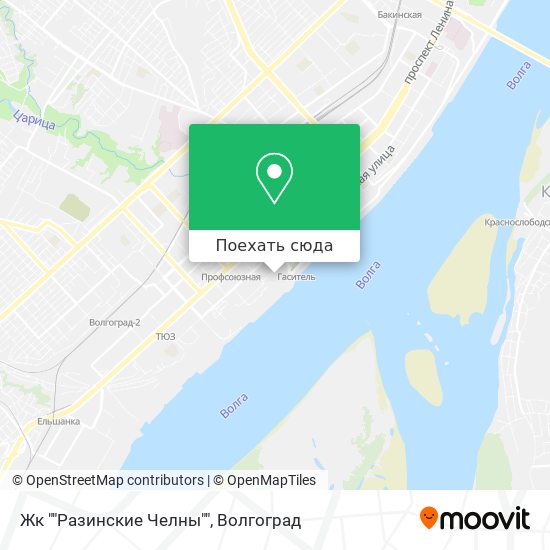Карта Жк ""Разинские Челны""