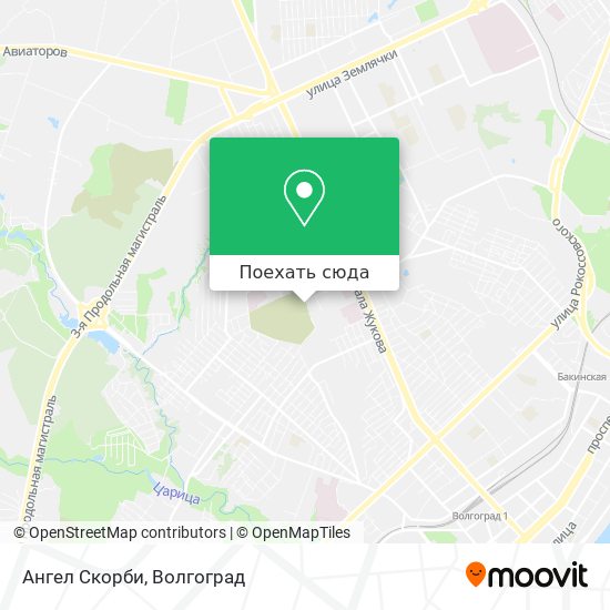 Карта Ангел Скорби