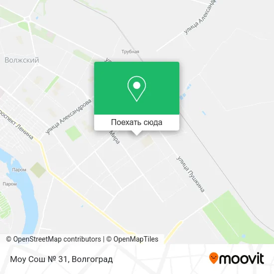 Карта Моу Сош № 31