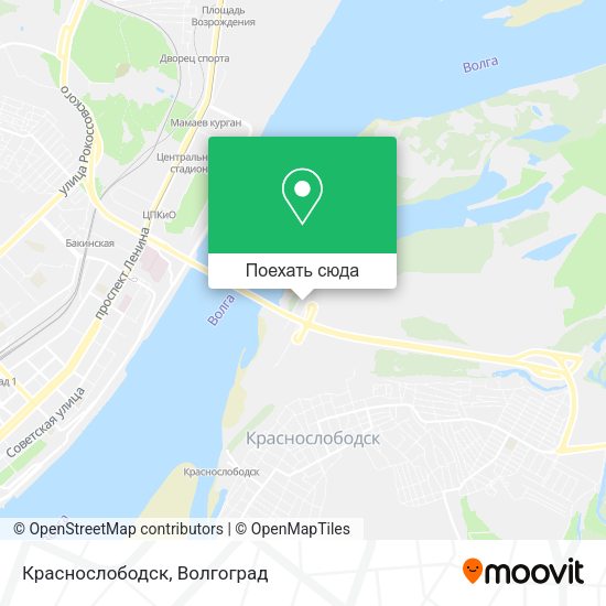 Карта Краснослободск