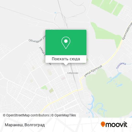 Карта Маракеш