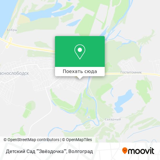 Карта Детский Сад ""Звёздочка""