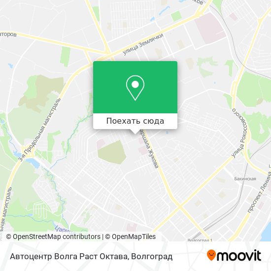 Карта Автоцентр Волга Раст Октава