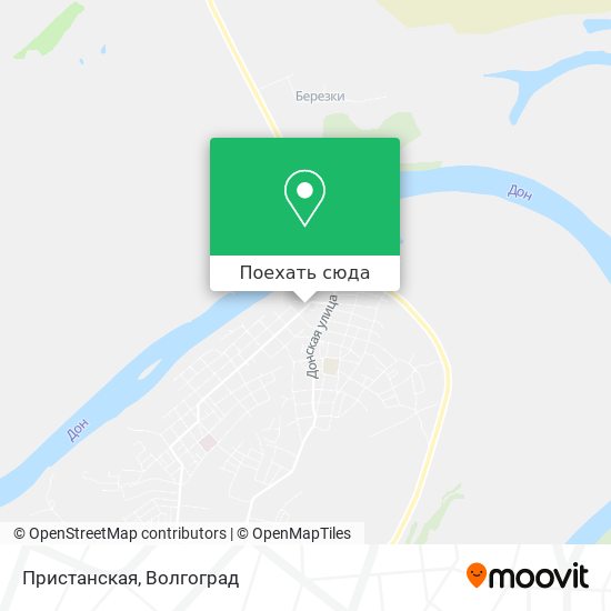 Карта Пристанская