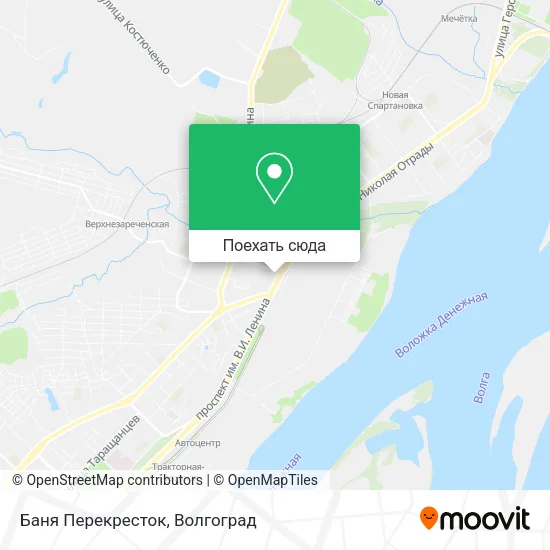 Карта Баня Перекресток