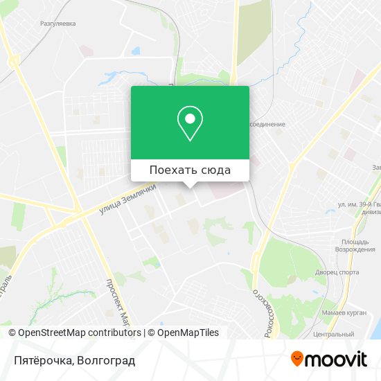 Карта Пятёрочка